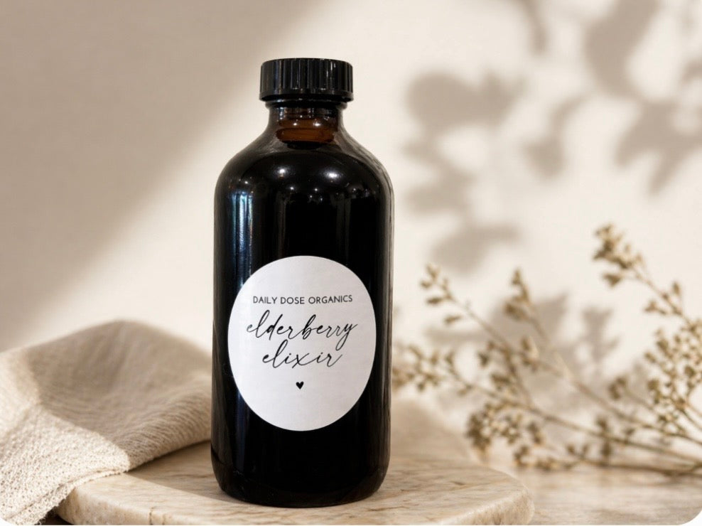 8 oz Daily Dose Elderberry Elixir