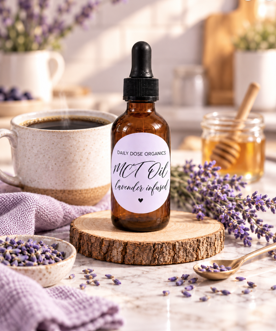 4 oz Lavender-Infused MCT Oil